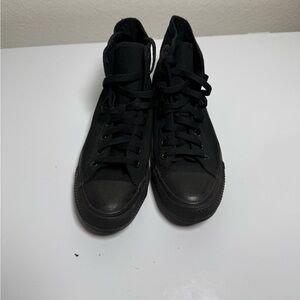 Converse Chuck Taylor All Star Hi Top Sneakers in All Black Size 8.5 Women